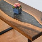 Handmade wooden table